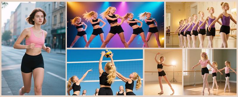 Girls Dance Shorts,Cotton Gymnastics Shorts Kids Athletic Biker Short Pants for Lounge Workout Volleyball Running Black