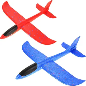 17.5" Toy Throwing Foam Airplane | 2 Pack of Foam Gliding Airplane | Outdoor Sports Toys and Party Favorsfidget toys