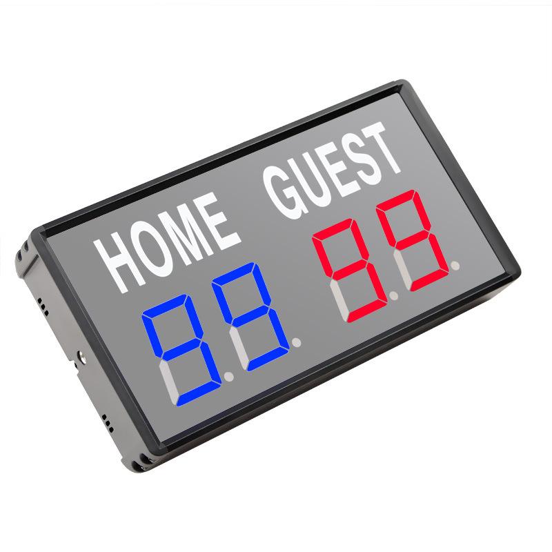 Billiards basketball table tennis badminton game score recording wireless remote control led portable electronic scoreboard
