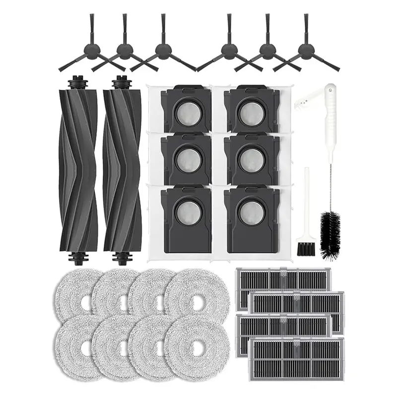 Replacement Parts for Dreame L10s Pro Ultra Heat/l10s Ultra Gen 2/d30 Ultra/l40s Ultra Ce & Mova E30, Robot Vacuum Accessories