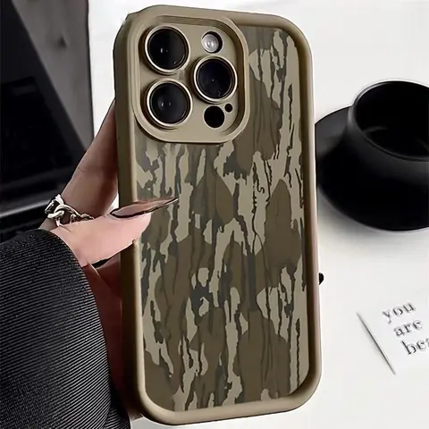 Vintage Patterned Flexible TPU Shockproof Phone Case - Easy Grip Daily Shield, Fashion Accessory for iPhone 18,17 ProMax,16 Plus,15,14,13 Pro,12,11,Xs,XsMax, Mother's Day Gift QXB236, Phone Accessories, Flexible Tpu, Easy Grip