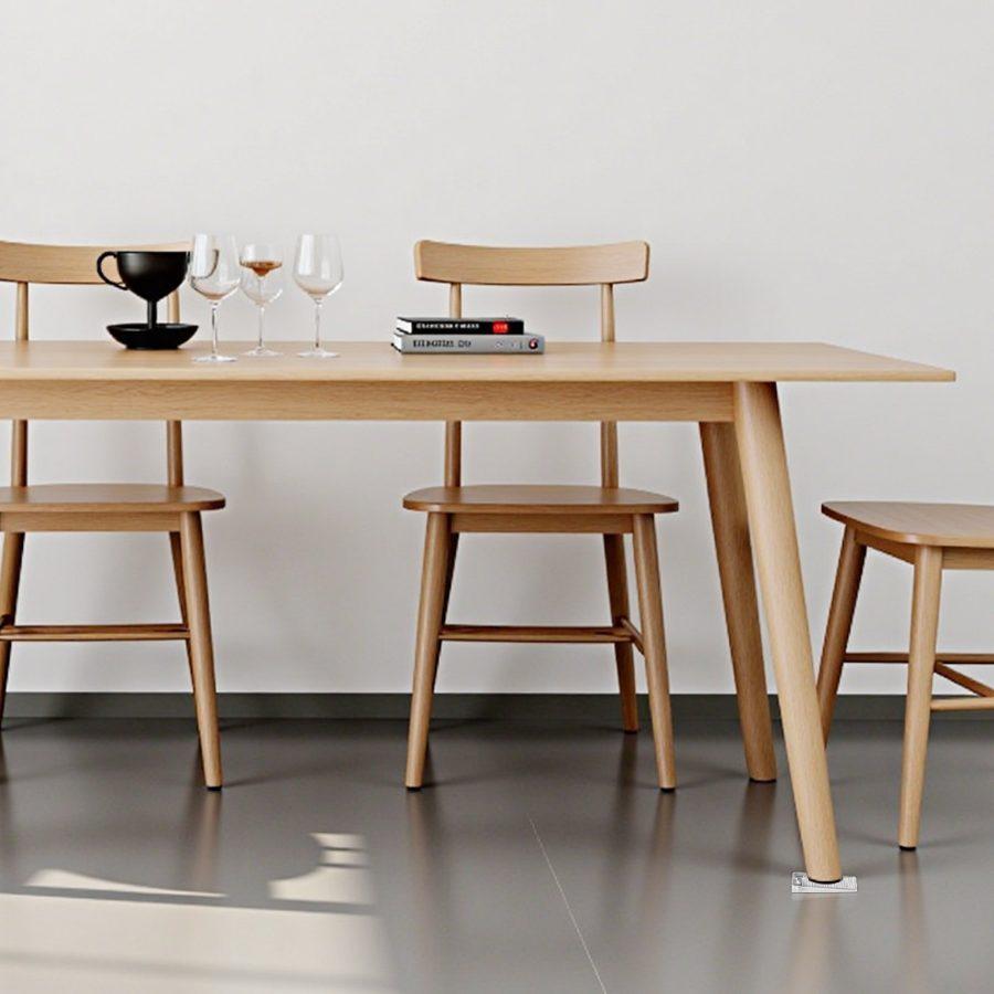 VEVOR Furniture Leveling Shims, 30 PCS 1.97x 1.16x 0.22 inch Non-Skid Clear Plastic Pads, Easy-to-Cut Furniture Leveler, Ideal Shim Leveler for Couch, Refrigerator, Table Legs to Avoid Wobbling