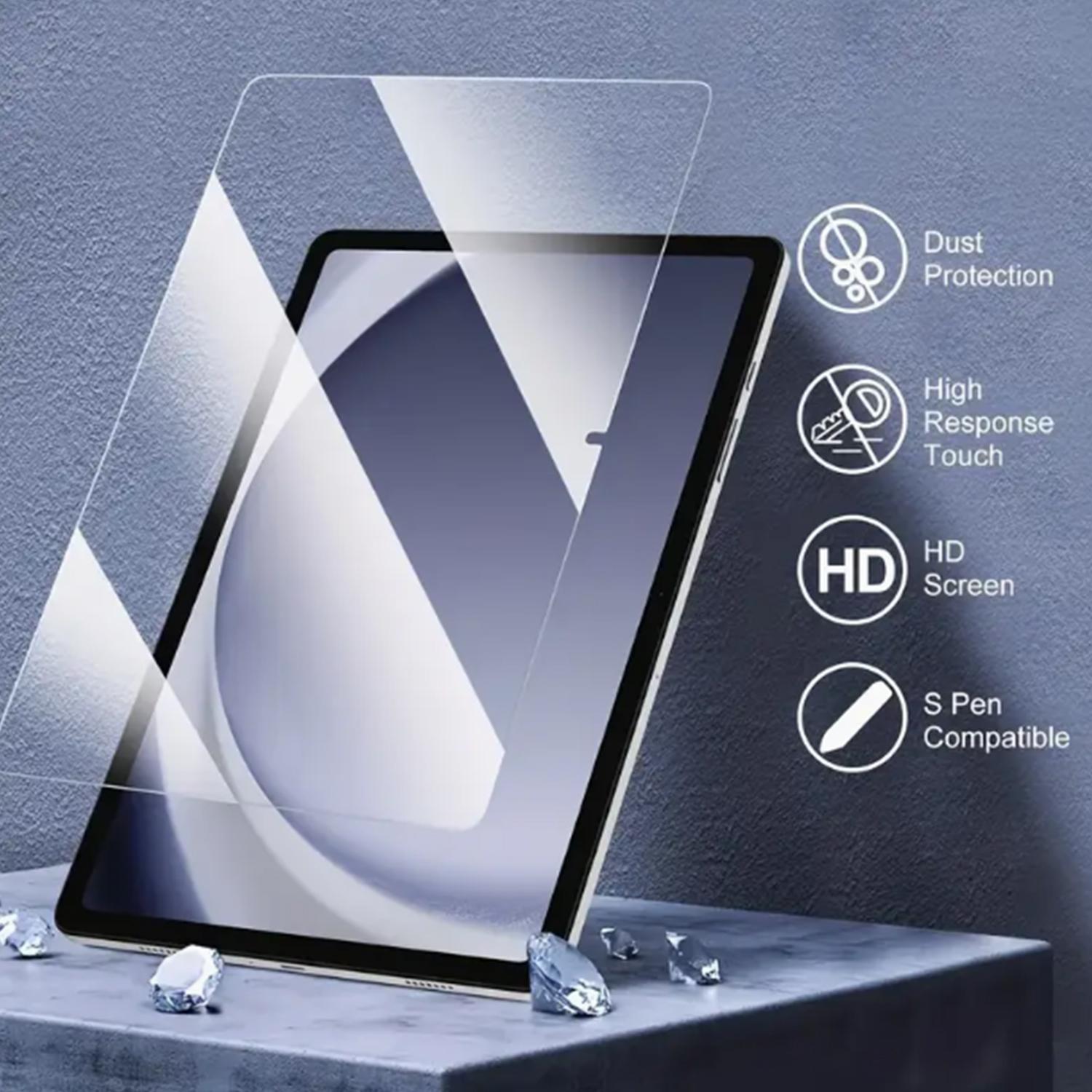 3 Pack Advanced Tempered Glass Screen Protector for Samsung Galaxy Tab A9/a9 Plus 8.7/11 Inch, HD Clear Film Compatible with Sm-X110/x115/x210/x216/x218