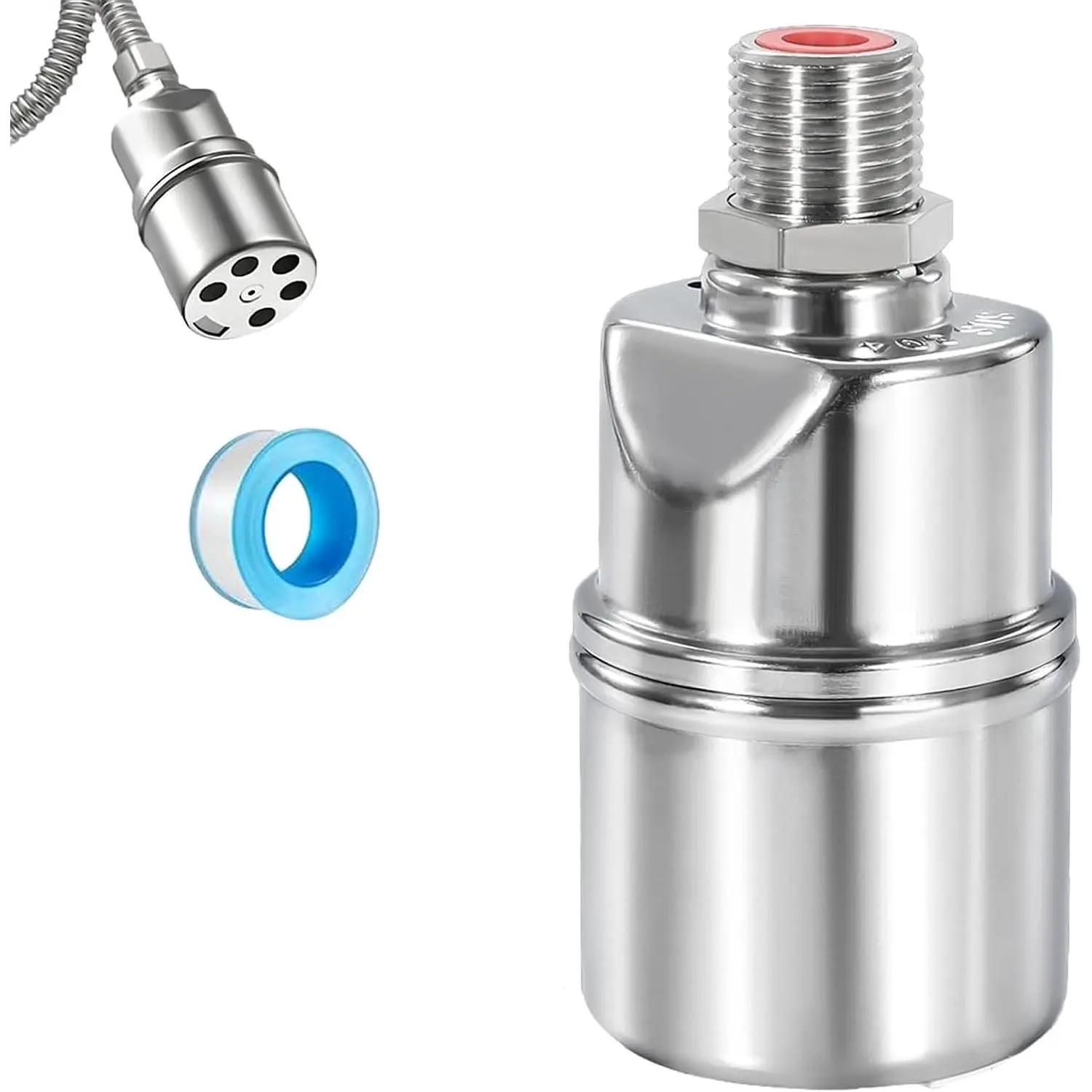 1/2 Inch Automatic Water Level Control Valve, Auto Shut Off Ball Mini Float Valve, 304 Stainless Steel, Ideal for Water Tank Aquarium and Industrial Applications