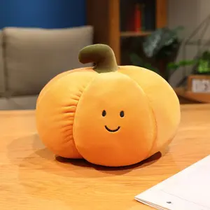 Halloween Pumpkin Plush Toy, Cute Smiling Pumpkin Pillow, Soft Comfortable Hug Pillow, Halloween Gift, Birthday Gift, Festival Decor