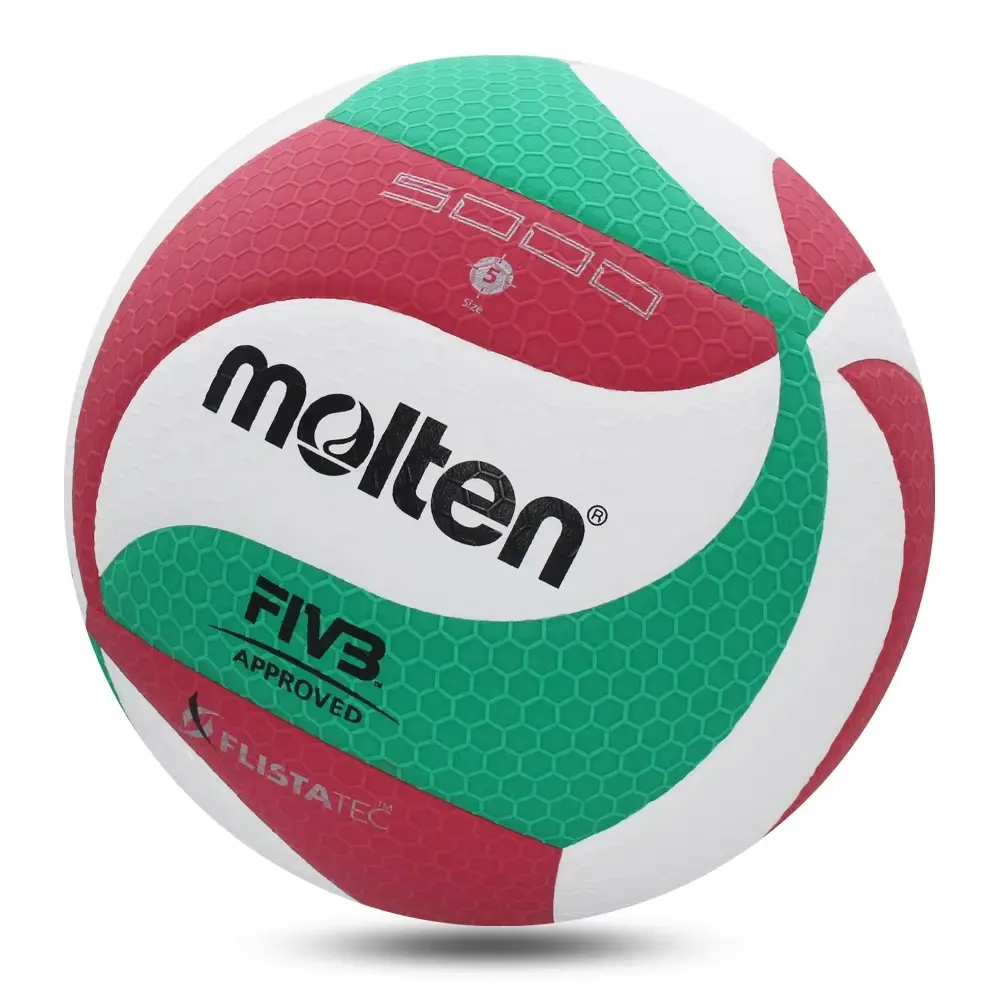Molten PU Volleyball Size 5, Ideal for Students & Adults, Indoor Outdoor Use, Perfect for Competition & Training, Sports Ball