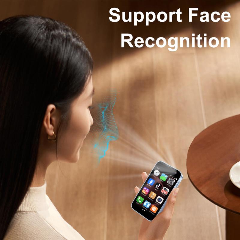 Pocket Smartphone, 3-Inch Full-Screen Display, Mtk6580 Quad-Core Processor, Dual Sim Global Network, 2GB+16GB Memory, Ai Camera, Type-C