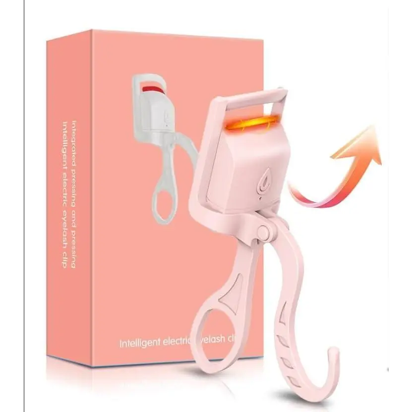 Heated Eyelash Curler (Pink)