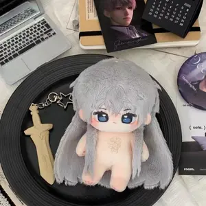 Plushie Love and Deepspace Xavier Dark King 10cm Doll Toy Plush Body Stuffed Crown Cloak Game Cosplay