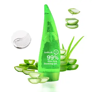 99% Purity 260ml Hydrating Aloe Vera Gel, Non-Sticky Moisturizing Gel for Face & Skin