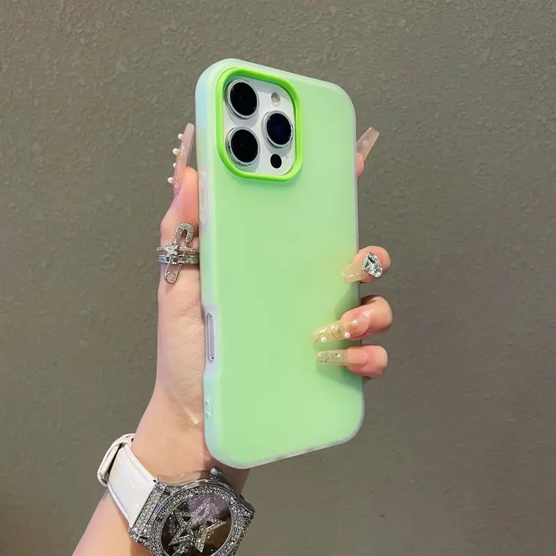 （2-1）Phone case for iphone 18 pro case/17 16 15 14 13 12 11 pro max plus 16e case ,Cute Matte Jelly Candy Color Armor iphone Case for iphone 17 pro max phone case,iphone 18 pro max Soft Clear Shockproof Bumper Cover