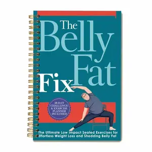 Cross-Border New Arrival Belly Fat Fix 30-Day Abdominal Weight Loss Challenge Plan, Effective Waistline Reduction Program for Women