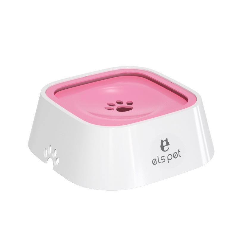 No-Spill Pet Floating Drinking Bowl Anti-Overflow Car Water Dispenser for Small & Medium Pets