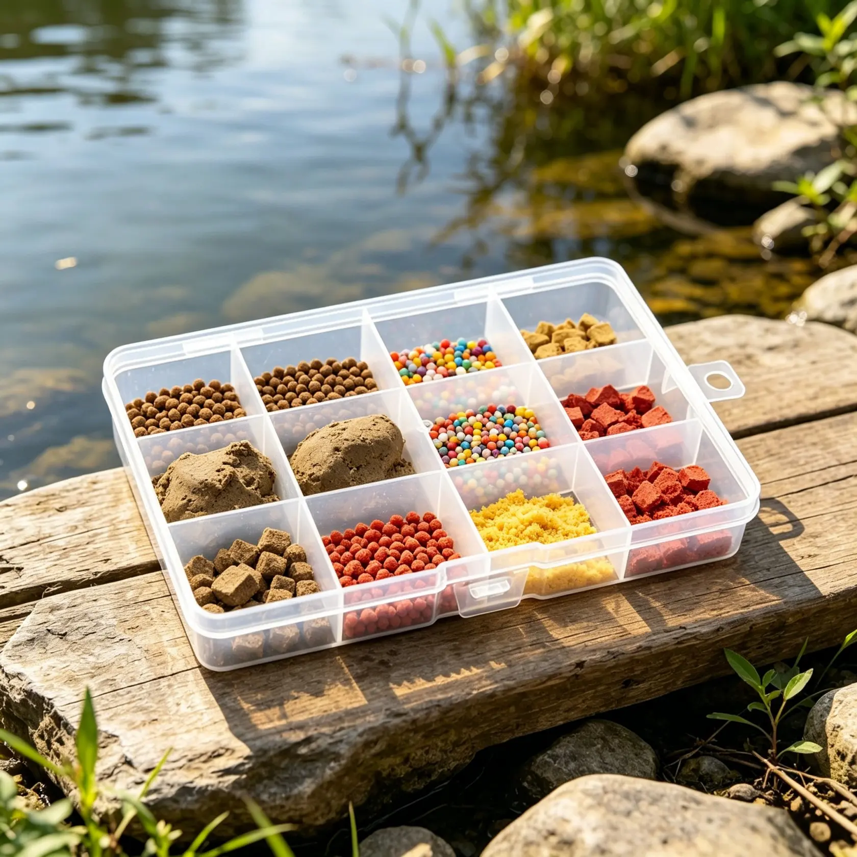 2-Piece 12-Compartment Transparent Plastic Tool Organizer Box, PP Jewelry Fishing Gear Storage, DIY Craft Display Case, Home Decor, Clear Storage, Clear Plastic Organizers