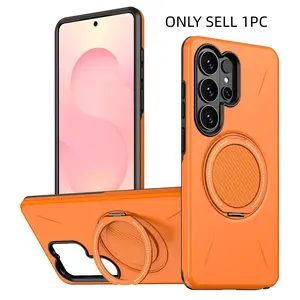 Samsung Galaxy S26 Ultra Phone Case with 360-Degree Adjustable Stand, Shockproof and Durable, Excellent Grip Feel