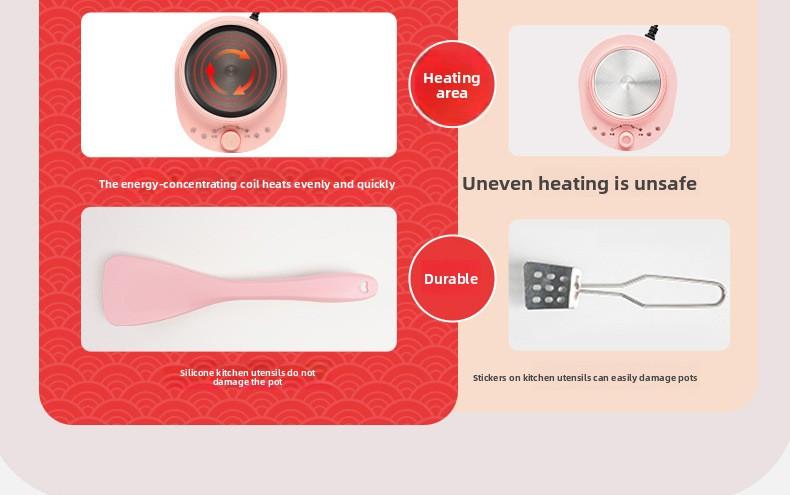 Children's Cooking Set - A truly safe mini kitchen set with a children's set for making real food,  Kitchen toys for toddlers, kitchen toy gifts suitable for girls and boys(Send US standard adapter head)