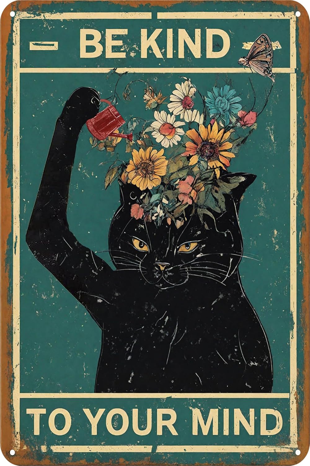 Creative Metal Logo -8x12 Inch Tiki Bar Logo - Perfect Gift for Friends - Hawaii Backyard Oasis Outdoor Terrace