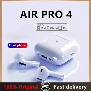 For Original AirPods Pro4 C-type Wireless Bluetooth Earphone In-ear TWS Gaming Sports Headphones for Smartphones