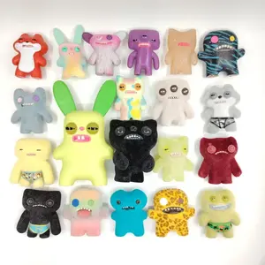 Original Figure Ugly Monster Tooth Wide Eyed Weirdo Grin Screech V3 Pendant Collection Model Toy Kids Best Birthday Gift