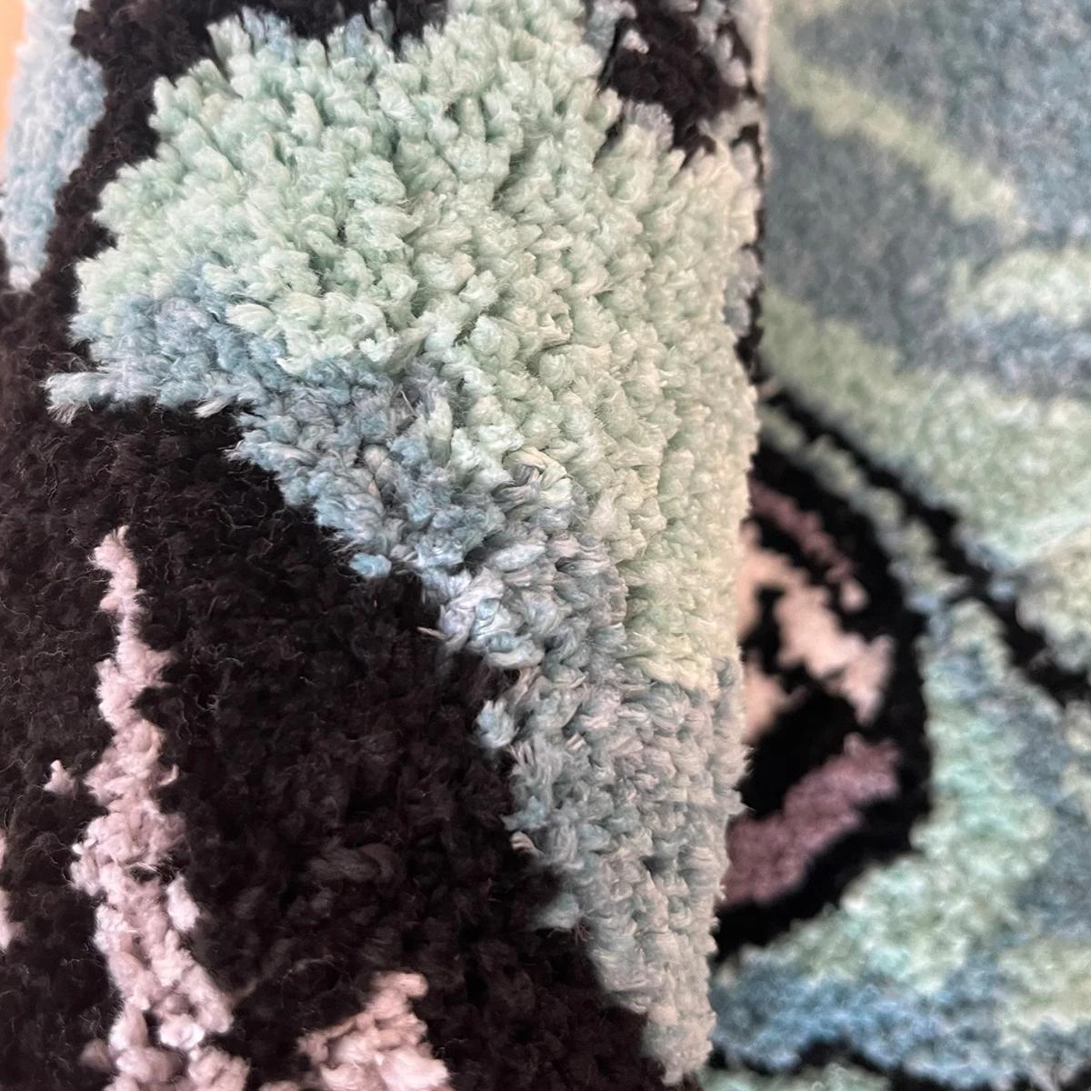 Cartoon Car Shaped Floor Mat, 1 Count Entrance Non-slip Tufting Rug, Fluffy Rug, Shaggy Rug, Decorative Area Rug for Home Living Room Bedroom, Halloween Decor, Durable Area Rugs