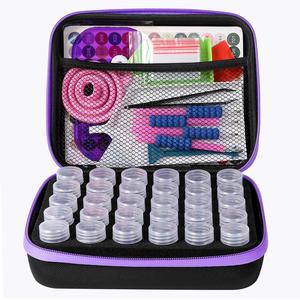 diamond arts colorful painting carrying case & tool set, 1 set handcraft multifunctional diamond arts tool storage container, diy painting tool supplies for embroidery, handcraft, crafting, mother's day gift, gift for mom! paint kit, handmade gifts