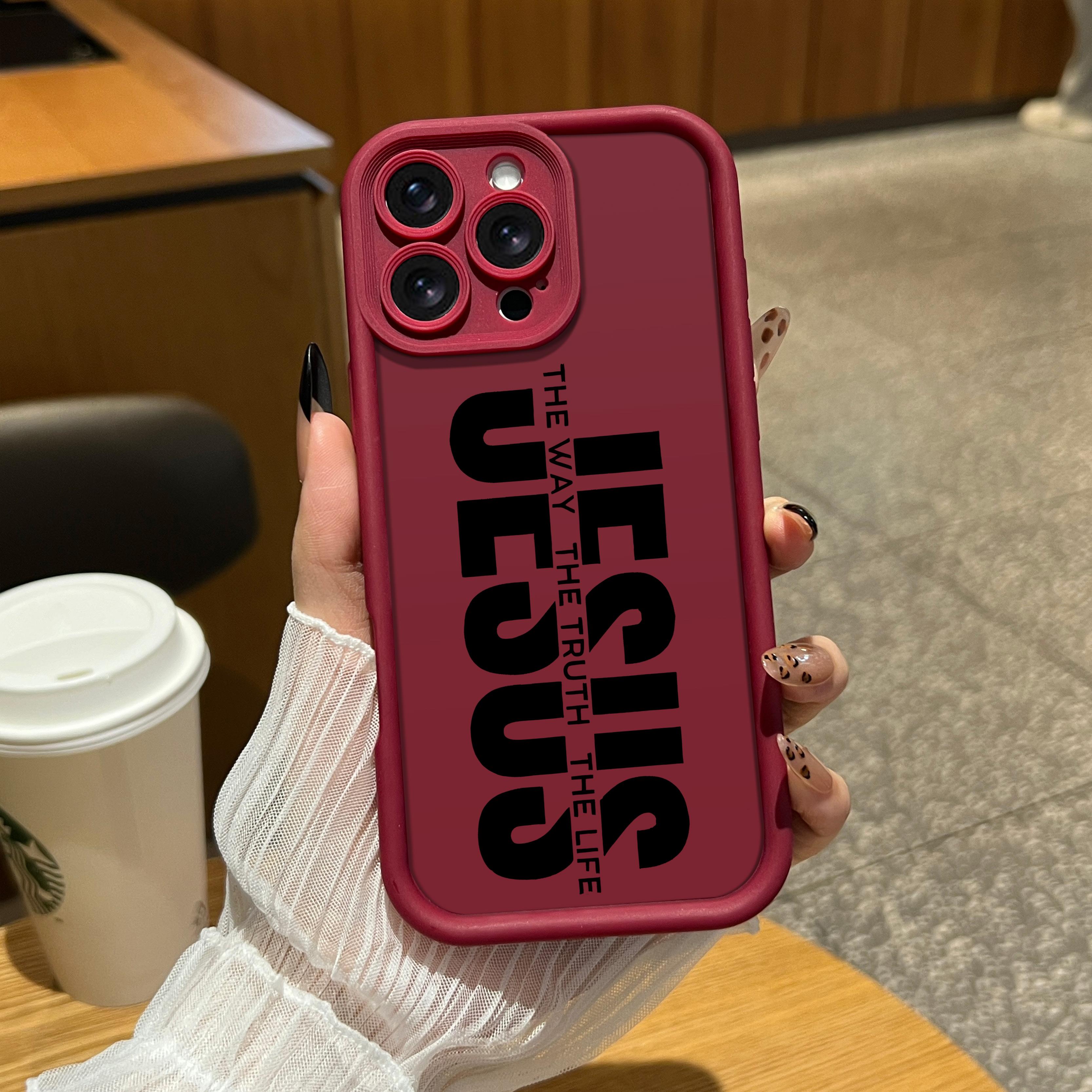 DarlingCase Jesus Truth Road Fashion Pattern TPU Phone Case for iPhone 17 16 15 14 Plus 13 12 11 Pro Max Comfortable Military Grade Anti Fall and Anti Scratch All Inclusive Phone Case