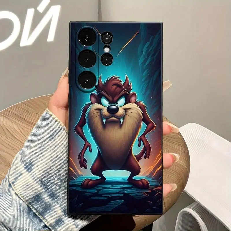 Looney Tunes Taz Graffiti Style Phone Case, Suitable for Samsung for Galaxy S26/S25/S24/S23/S22/S21 Plus Ultra Fe For iphone 17 16 15 14 13 12 11 17Air Plus Pro Promax