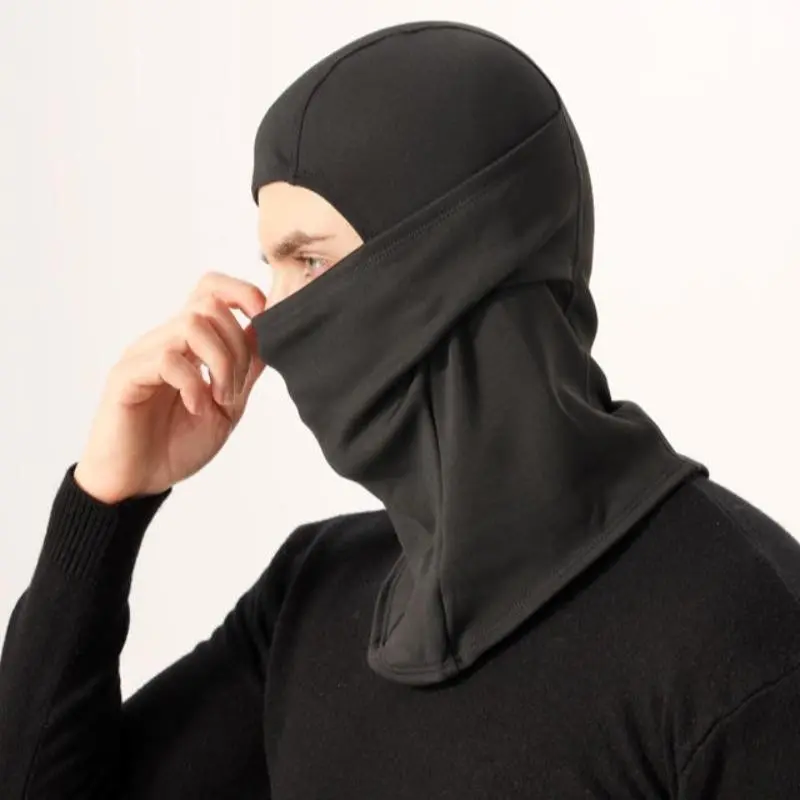 Unisex Winter Ski Headwear with Velvet Lining for Cold Weather Outdoor Sports, Windproof and Thick Cycling Face Mask, Balaclava Mask, Perfect Halloween and Christmas Gift