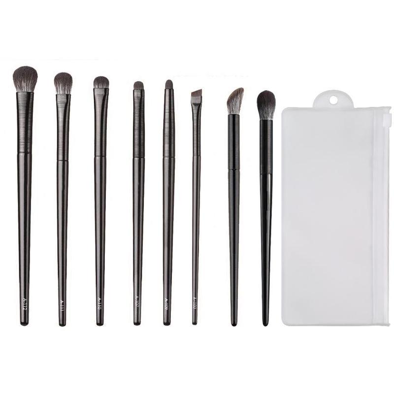 Soft Bristle 10-Piece Makeup Brush Set Eyeshadow Eye Makeup Blending Aegyo-sal Eyeliner Detail Nose Shadow Brush Beauty Tools