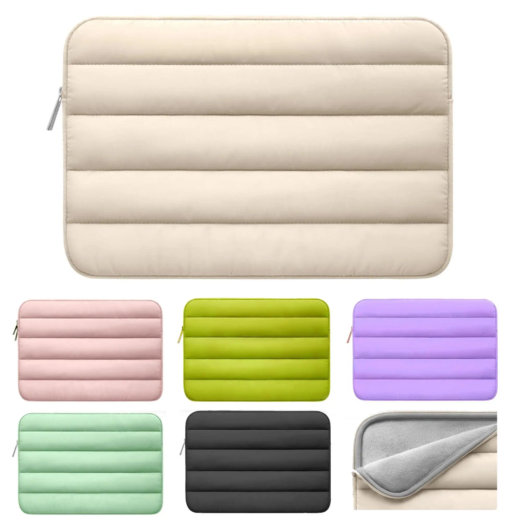 Laptop Bag Tablet Sleeve 9" 10" 11" 12.9" 13" 14" 15" 16" for iPad Air Pro M4 XiaoMi Pad for Samsung Huawei Shockproof Pouch Bag