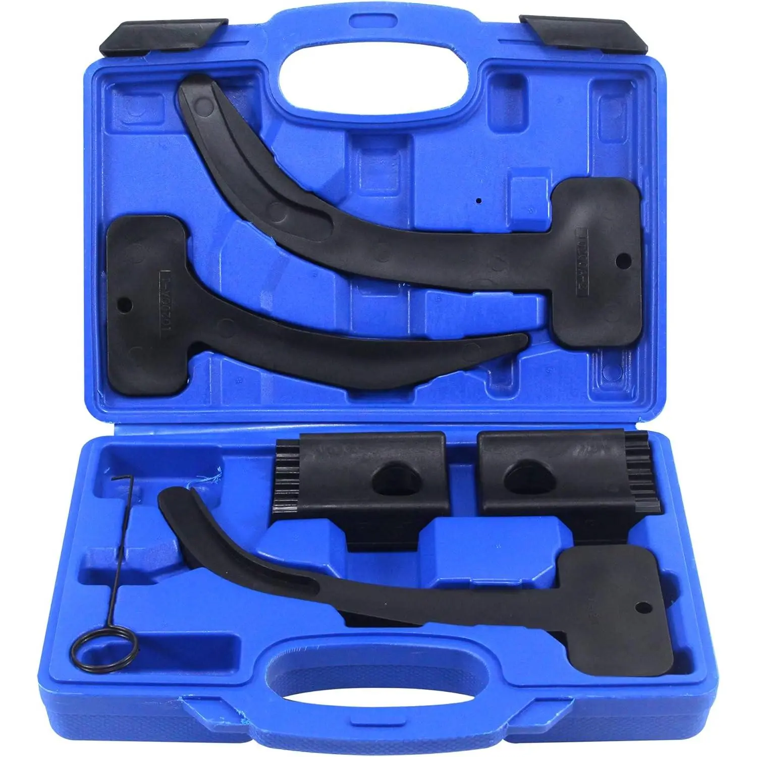 Camshaft Phaser Timing Chain Lock Tool Kit, Replace 10200A, 10202A, 10369A Compatible with VW Chrysler Jeep Dodge Grand Cherokee Wrangler 3.6L Engine, with Carrying Case