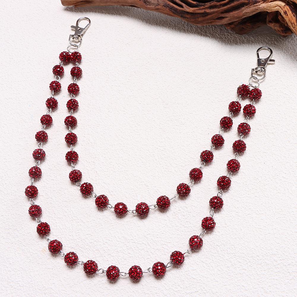 Stylish Multi-Layer Rhinestone Chain Waist Chain for Men, Unique Body Chain Accessory, Ideal for Pant Decoration