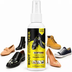 Shoe Stretch , Professional Boot Stretcher   Tight Fitting Shoes and Boots, Leather Softener for Tight Shoe, Boots, Heels, Canvas and Sneakers for Women and Men (6 FL OZ)