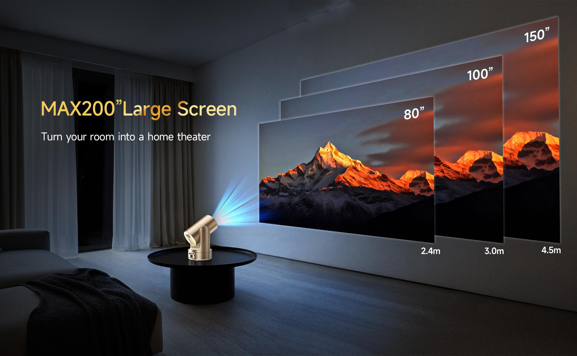 With batteries Rechargeable Mini Android Outdoor projector, 800ANSI native 1080P resolution, auto focus and auto trapezoidal correction, 200-inch screen WiFi6 bt5.2 multi-functional UHD outdoor entertainment projector. With batteries Rechargeable Mini Android Outdoor projector, 800ANSI native 1080P resolution, auto focus and auto trapezoidal correction, 200-inch screen WiFi6 bt5.2 multi-functional UHD outdoor entertainment projector.