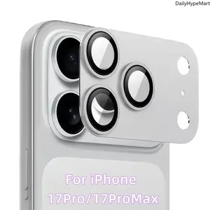 iPhone 17 Pro/Pro Max Camera Lens Protector Cover, Durable Metal Frame & Reinforced Glass Casing (Fashion Accessory)