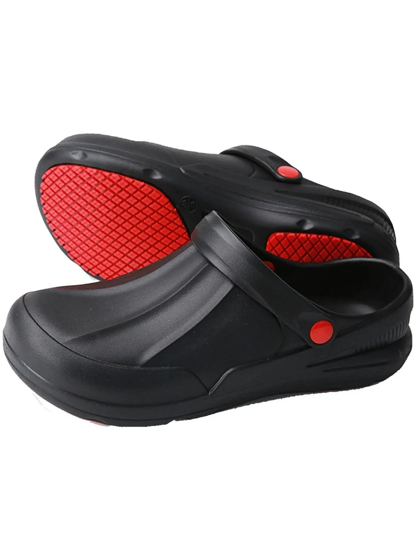 Non-Slip Eva Work Shoes, Anti Slip Lightweight, Comfortable Chef Shoes, Ideal for Healthcare, Hospitality, Food Service, Easy to Clean, All-Season Use