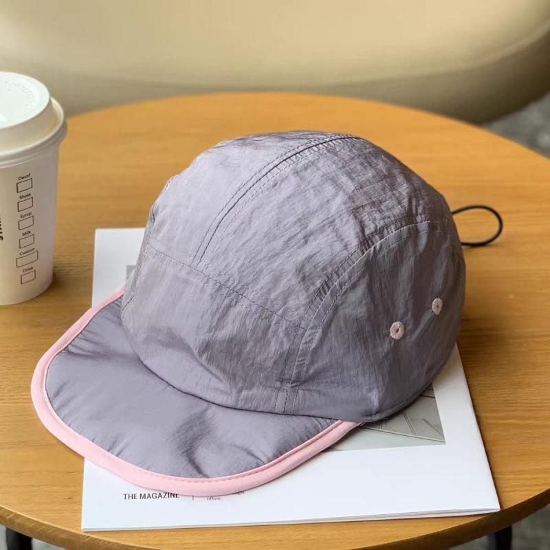 5 Panel Cap Quick Dry Lightweight Breathable Hat Adjustable Running Cap for Men Women Outdoor Hiking Cycling Travel Summer Sun Hat