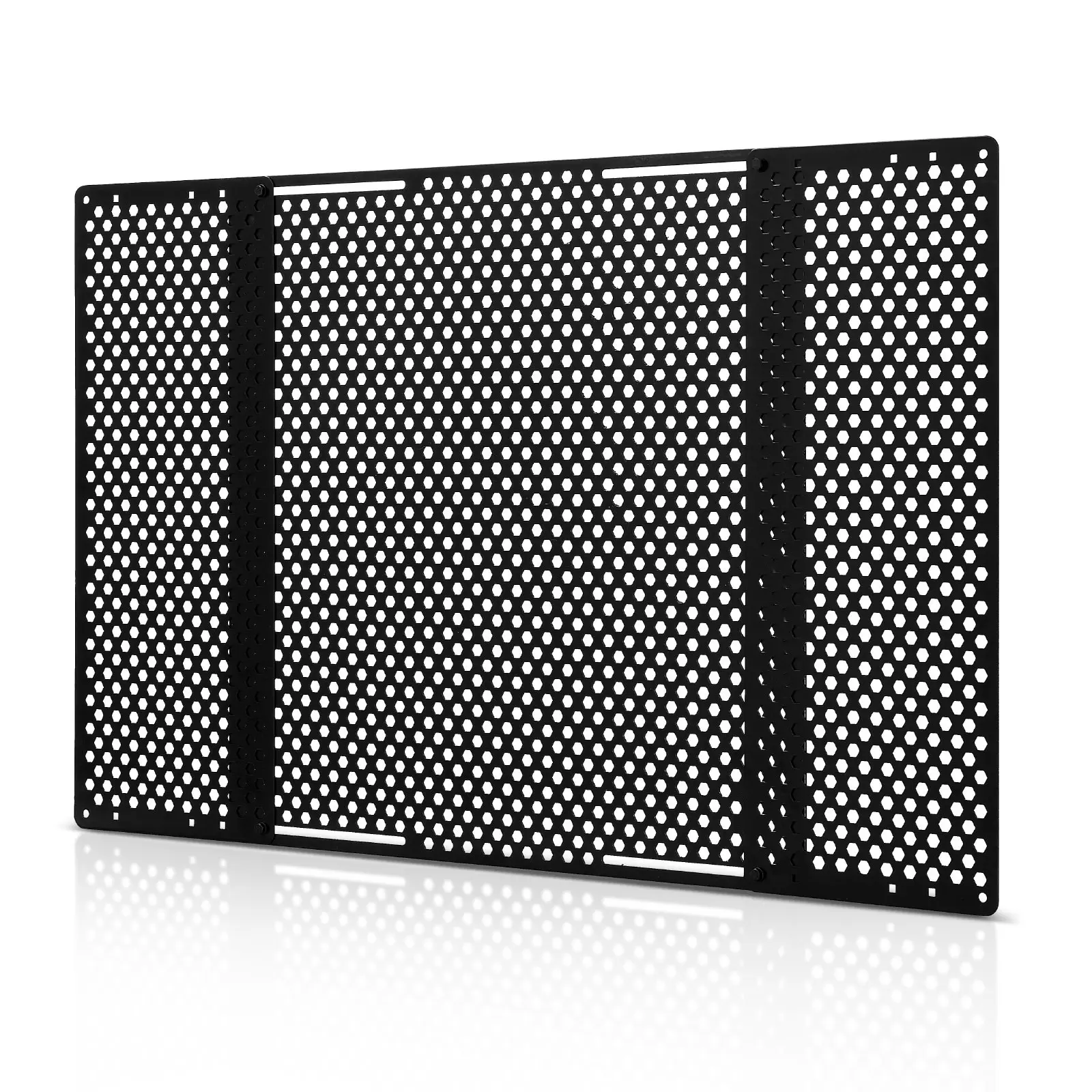 RV Screen Door Protector Adjustable From 22 To 31.5 Inches, Heavy Duty Door Grille Shield For RVs And Campers, Weather Resistant Insect Screen Barrier With Easy Install, Durable Front Door Guard, Black Finish