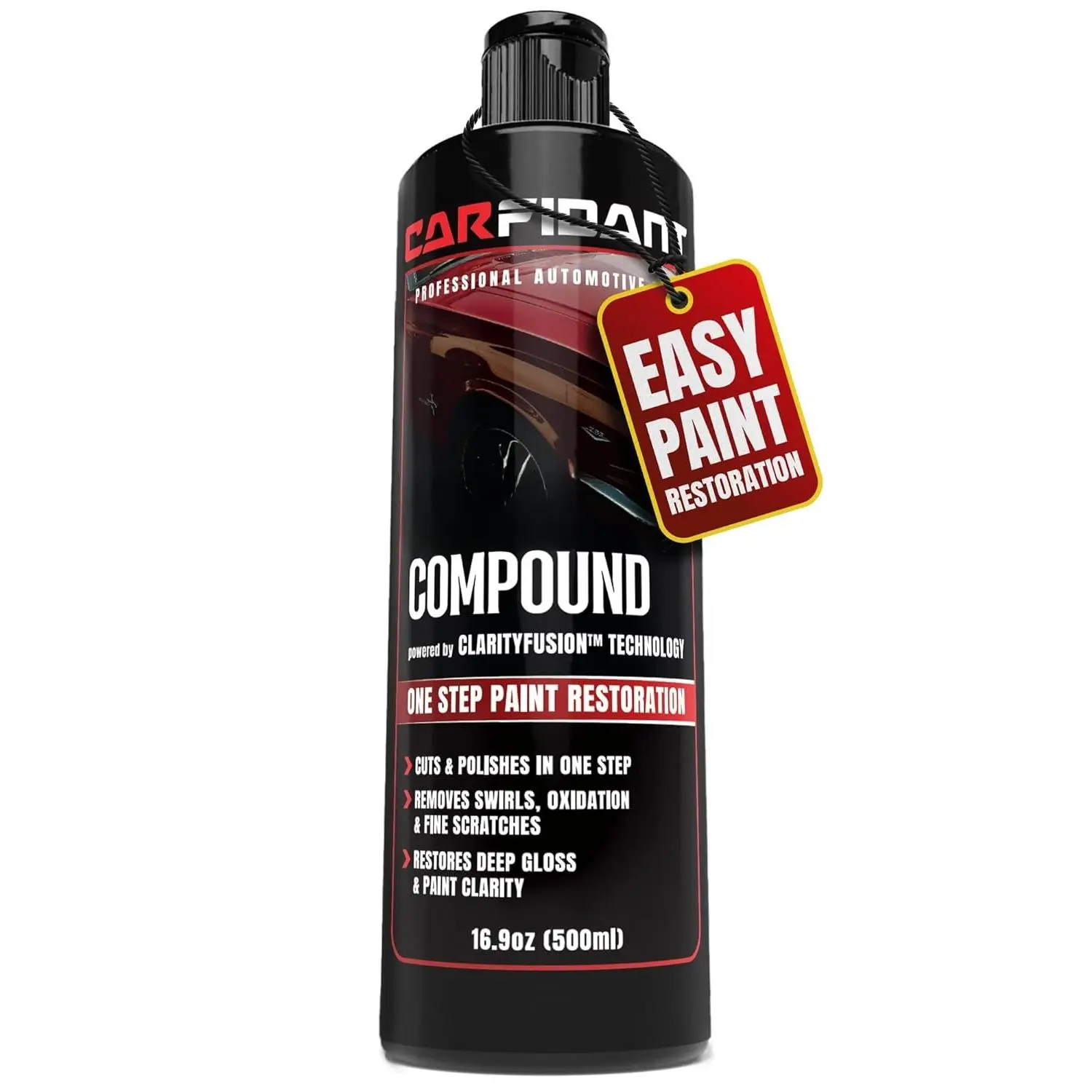 Clarity Compound - Scratch & Swirl Remover for  with ClarityFusion Technology -  Step Scratch Remover for Clear Coat &  Restoration - Removes , Swirls & Oxidation - 16 oz
