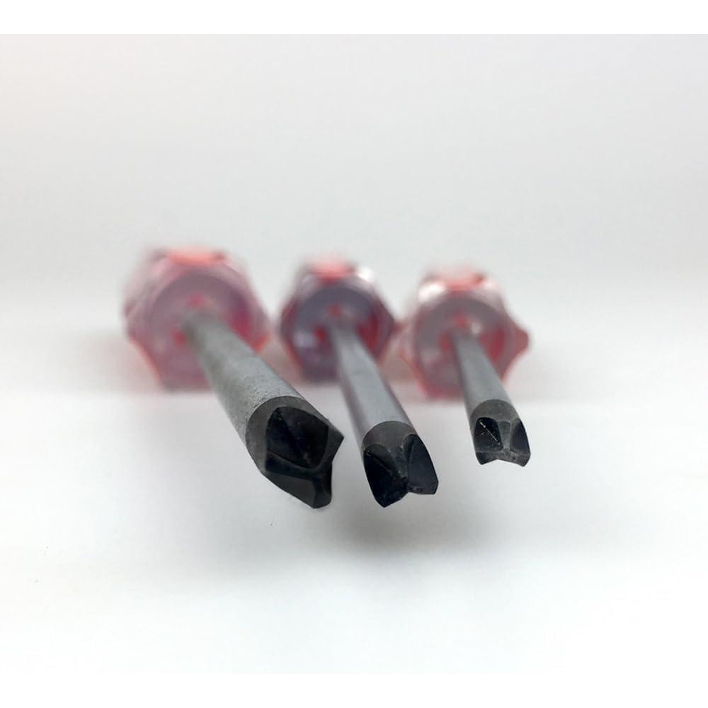5 count Y Tip  Set,  Tri Point Tip  Bits Y000(1.5mm) Y00(2.0mm) Y0(3.0mm) Y1(4.0mm) Y2(5.0mm) Y  Repair Tool