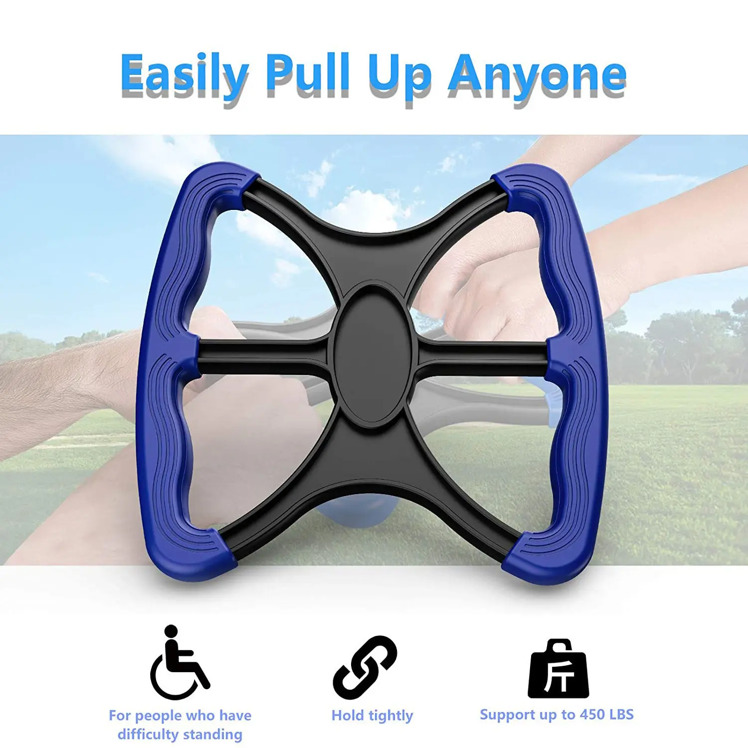 1-Pack of new lifting tools for the elderly caregiver Free of contact for the elderly Auxiliary lifting tools Care