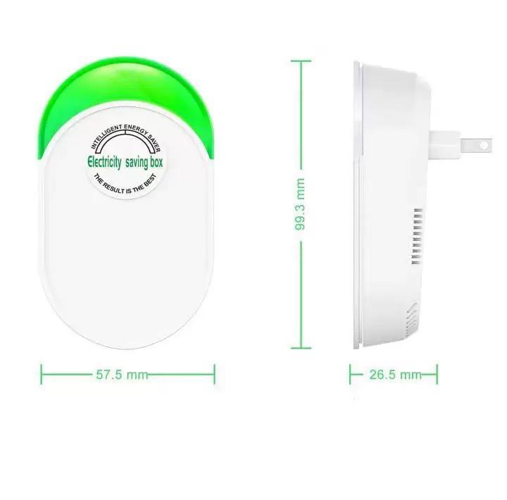 Plug-in Power Box with Standard US Plug, 2026 Upgraded Home Power Saver, Supports Wide Voltage Input from 90V to 250V for Daily Use