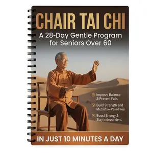 28-Day Exercise Plan for Seniors, Tai Chi Walking Focus, Gentle Low Intensity, Balance Promotion, Outdoor Environment