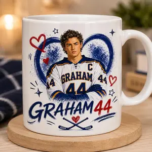 Off Campus Hockey Boys Coffee Mug, Hockey Romance Ceramic Mug, Off- Campus Series Mug, Hockey Romance BookTok Gift