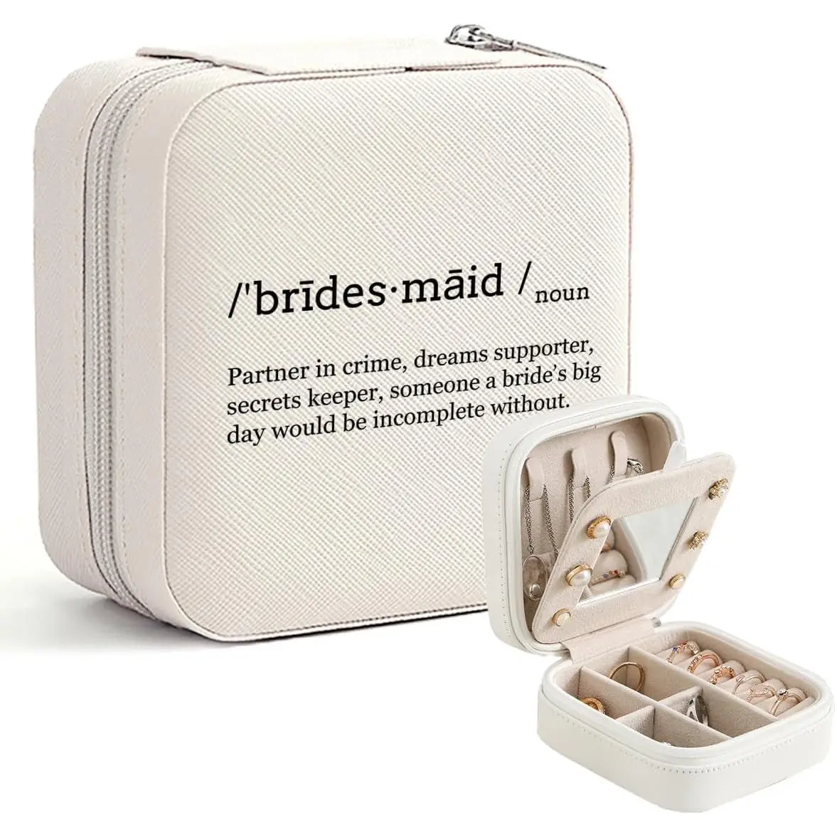 Bridesmaid Proposal Gifts - Travel  Case - Bridesmaid  - Will You be My Bridesmaid Gifts for  Girls Women Bridesmaids  Box