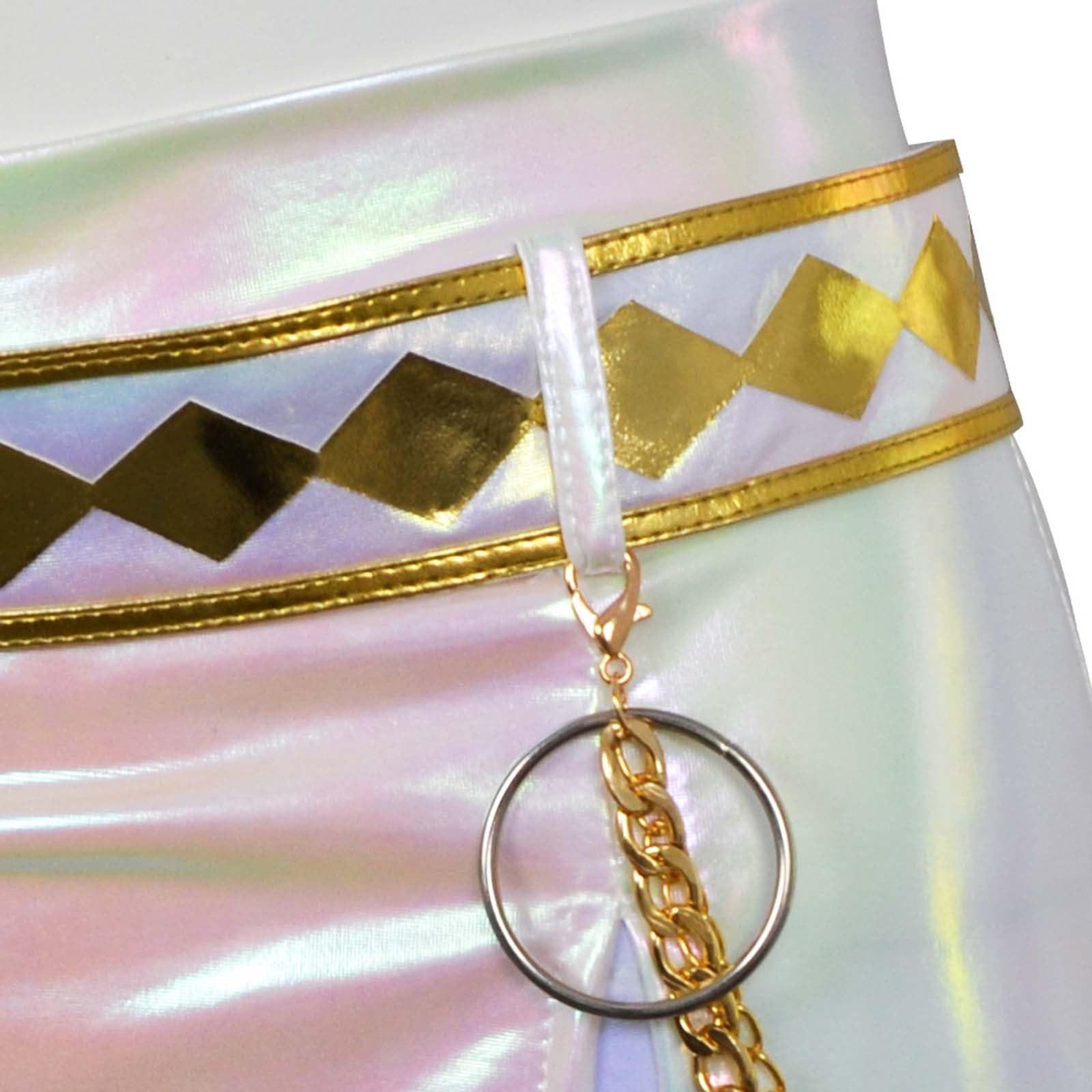 Halloween Dance Costume and Music fashion Style Cosplay Set |               3-piece Performance Set Children's Party Suitable for Ages 3-12