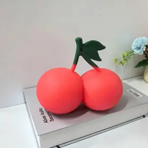 Squeeze Cherries Squeezy Stress Relief Sensory Toy Slow Rebound Fidget Toy For Adults Anxiety Relieve Relaxing Entertainment