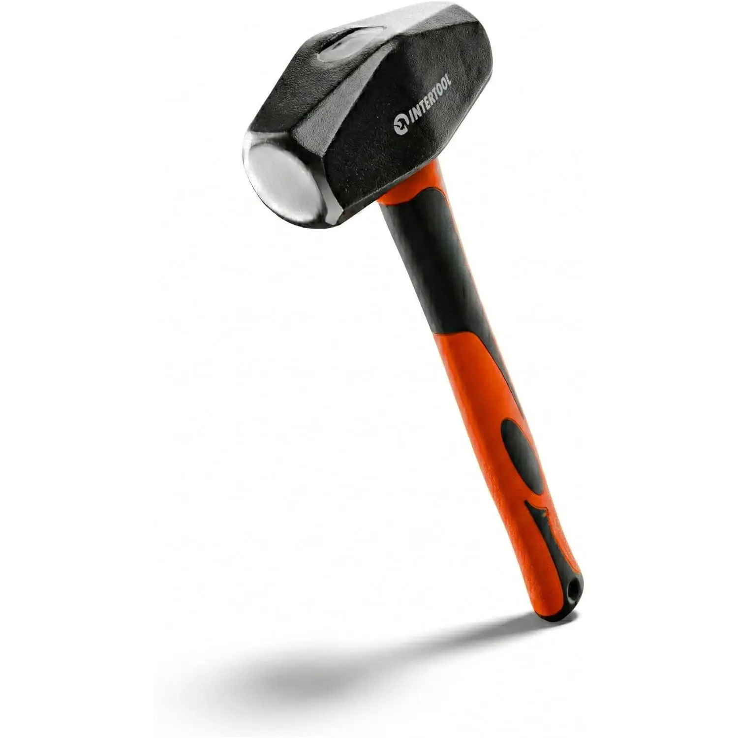 3 lbs Small Sledge Hammer for Construction, Demolition & Automotive Tasks - Heavy-Duty Steel Head, Shock-Absorbing Non-Slip Fiberglass Handle for Effective Durability & Shock Reduction | HT08-0246, Grip Handle Sledgehammers