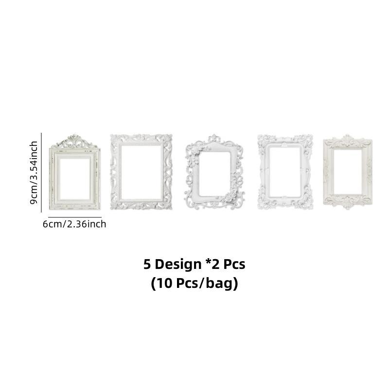 Vintage Paper, 10 Sheets/bag Photo Frame Styling Notebook Scrapbook Border Scrapbooking DIY Collage Decoration Creative Materials
