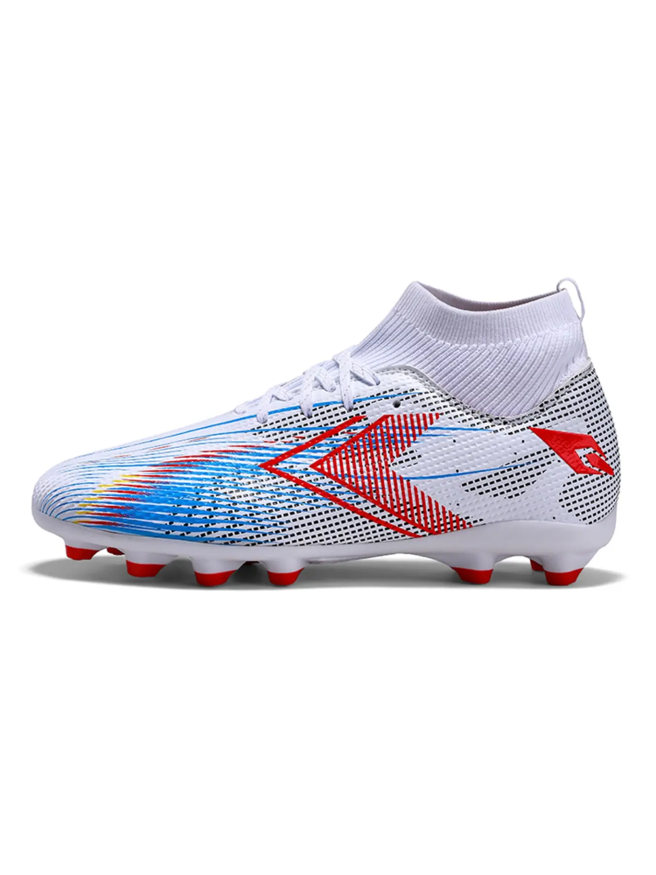 Youth Men's Professional Soccer Shoes, Comfortable Fabric, Anti-Twist Design, Long and Short Studs, Outdoor Sports Equipment, Soccer Cleats